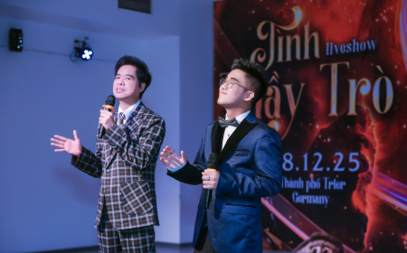 Ngọc Sơn đồng hành cùng học trò Anh Đức trong liveshow đầu tiên tại Đức