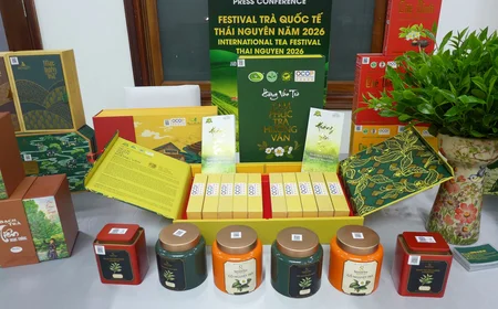 Từ nông sản đến di sản: Chè Thái Nguyên "lột xác" với mã nhận diện thương hiệu mới
