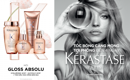 Giải pháp cho tóc xơ rối mùa ẩm: Kérastase ra mắt Gloss Absolu