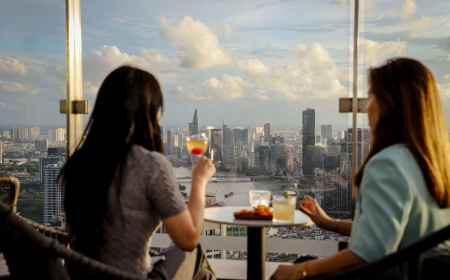 Sunset Hours tại The Cloud – Vinpearl Landmark  –  Nâng Ly Trên Đỉnh Sài Gòn