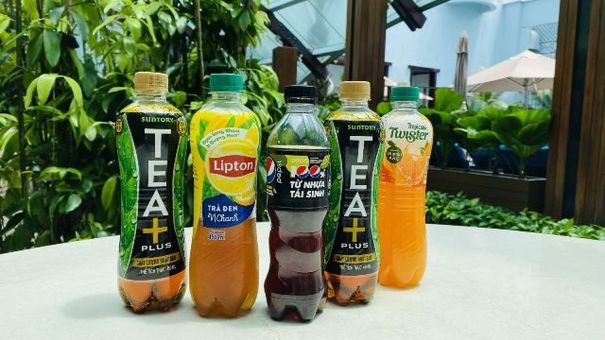 Những sản phẩm vì sức khỏe và phát triển bền vững của Suntory PepsiCo