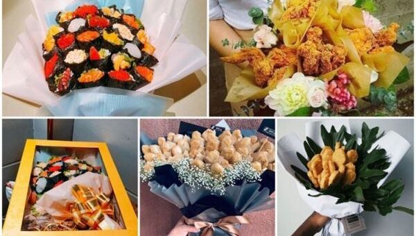 Những bó hoa đặc biệt đốn tim phụ nữ ngày 20/10