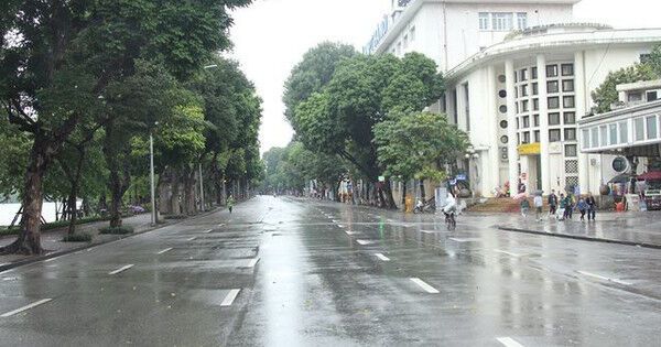 Dự báo thời tiết ngày 21/10: Hà Nội có lúc có mưa