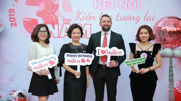 HOAN TT kỷ niệm 3 năm thành lập công ty