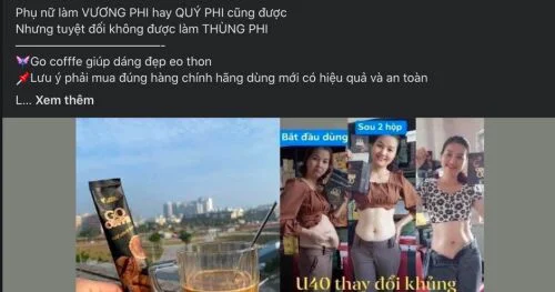 Thực phẩm giảm cân Go Coffee vẫn bán “ đắt như tôm tươi” sau khi bị thu hồi