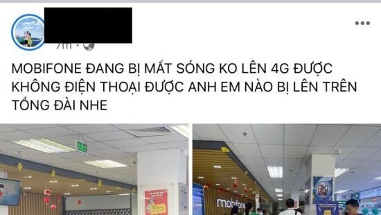 Thuê bao MobiFone đồng loạt mất sóng