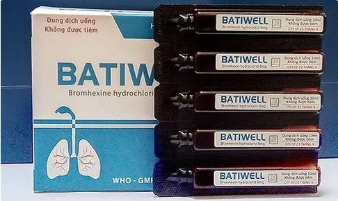 Thu hồi lô thuốc dung dịch uống Batiwell kém chất lượng
