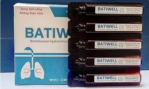 Thu hồi lô thuốc dung dịch uống Batiwell kém chất lượng