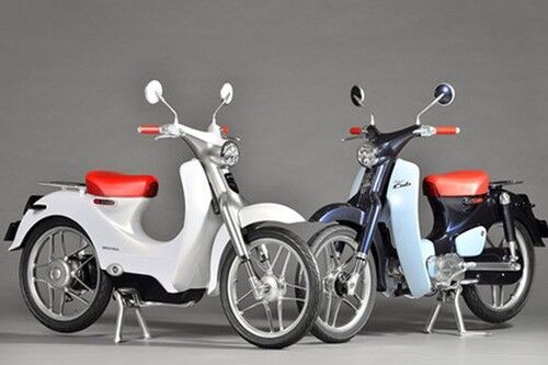 Huyền thoại Honda Super Cub không uống xăng lộ diện, chờ ra mắt