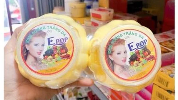 Thu hồi toàn quốc sản phẩm Kem dưỡng trắng da Epop lọ 30g
