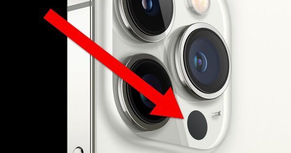 Chấm đen trên mặt sau iPhone dùng để làm gì?