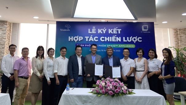 Vinbrain hợp tác VT Healthcare nhân rộng giải pháp DrAid™
