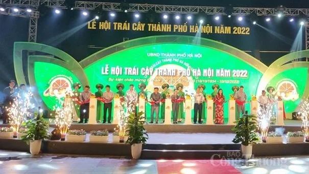 Khai mạc Lễ hội trái cây thành phố Hà Nội năm 2022