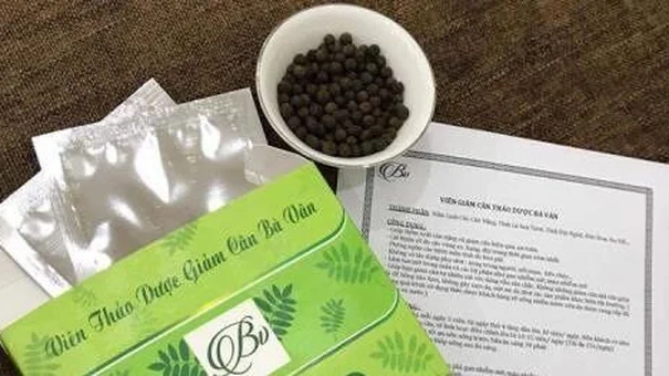 Cảnh báo về sản phẩm ‘Giảm cân Bà Vần’ không được cấp phép lưu hành