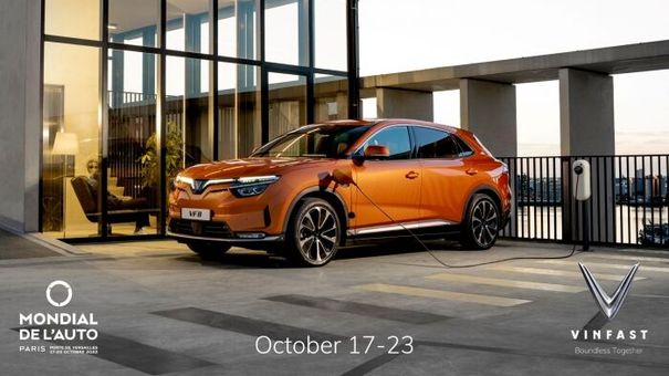 VinFast trở lại Paris Motor Show với chiến lược thuần điện, chính thức ra mắt 4 mẫu xe điện tại Pháp