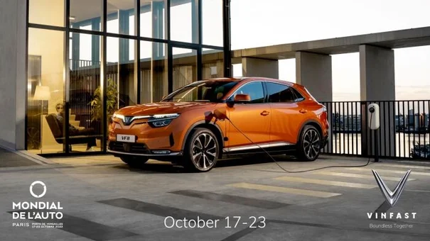 VinFast trở lại Paris Motor Show với chiến lược thuần điện, chính thức ra mắt 4 mẫu xe điện tại Pháp