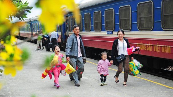 Đường sắt tiếp tục chạy thêm nhiều tàu dịp Tết Quý Mão 2023