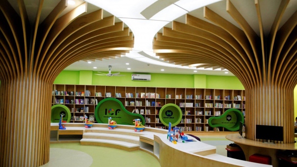 4 thư viện hiện đại, có không gian đẹp dành cho trẻ em ở Hà Nội