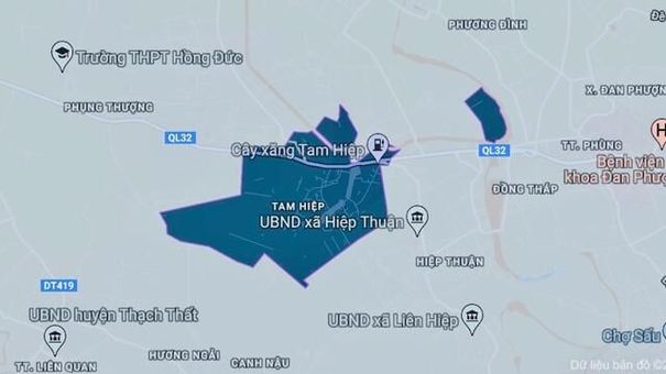 Đất vùng ven Hà Nội được đấu giá với giá khởi điểm gần 80 triệu đồng/m2