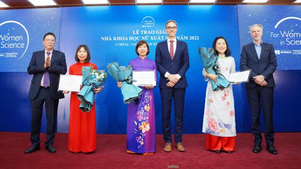 L’Oréal – UNESCO vinh danh 3 nhà khoa học nữ có các nghiên cứu vì sức khỏe và lợi ích cộng đồng