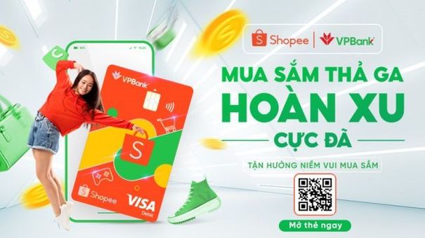 Ra mắt Thẻ ghi nợ Quốc tế VPBank Shopee – quà tặng cho các tín đồ mua sắm