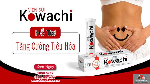 Viên sủi KOWACHI quảng cáo như thuốc chữa bệnh gây hiểm nhầm