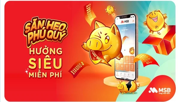 Cơ hội nhận đến 600.000 giải thưởng khi giao dịch trực tuyến cùng MSB