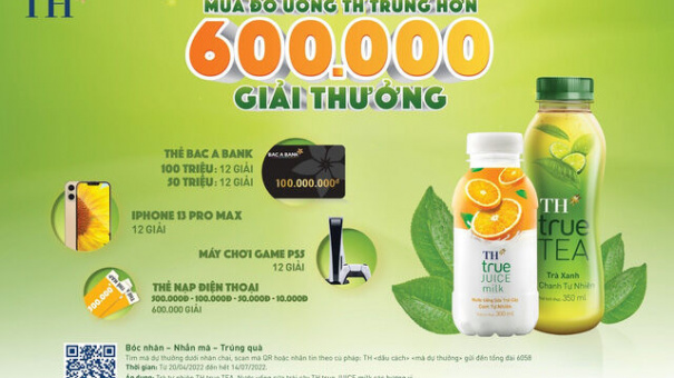 “Cơn lốc” hơn 600.000 quà tặng “cực chất” từ TH
