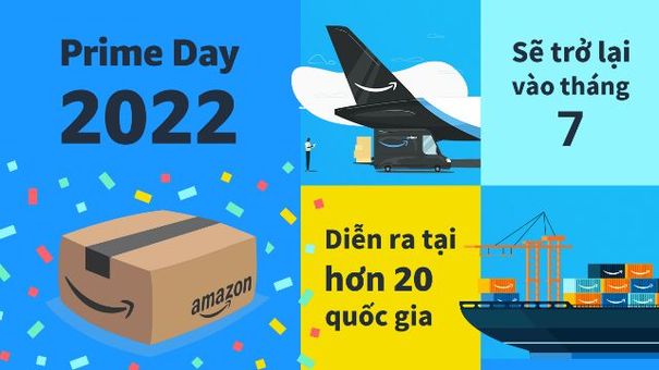 Prime Day 2022 - Ngày hội mua sắm online lớn nhất trong năm sẽ quay lại vào tháng 7