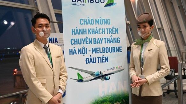 Bamboo Airways mở đường bay Melbourne-Hà Nội