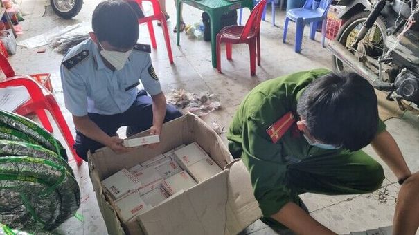 Gia Lai: Tạm giữ gần 400 sản phẩm phụ tùng xe máy 