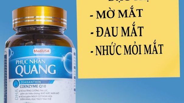 TPBVSK Phục Nhãn Quang bị Cục ATTP 'nhắc tên' vì vi phạm quảng cáo