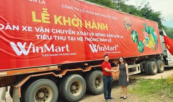 Hơn 3.000 siêu thị và cửa hàng WinMart/WinMart+ sẽ bày bán nhiều loại nông sản, đặc sản Sơn La