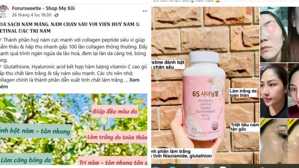 Shop Mẹ Xôi lừa dối người tiêu dùng về công dụng, chất lượng nhiều sản phẩm?