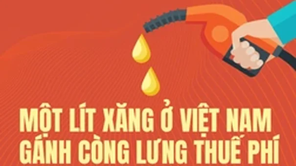 Mua 100.000 đồng xăng, phải đóng bao nhiêu đồng thuế phí?
