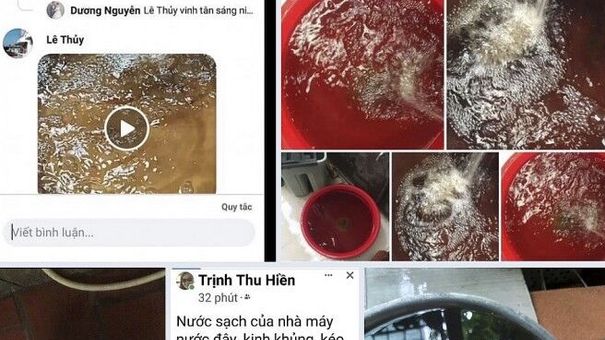 Nghệ An: Nước sinh hoạt màu vàng và lắng cặn, dân “tố” nhà máy nước sạch cung cấp nước bẩn