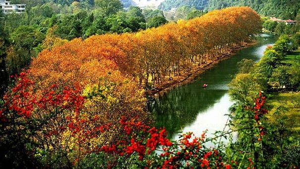 Top 5 khu nghỉ dưỡng nhiệt độ trung bình là 20° C tại Trung Quốc