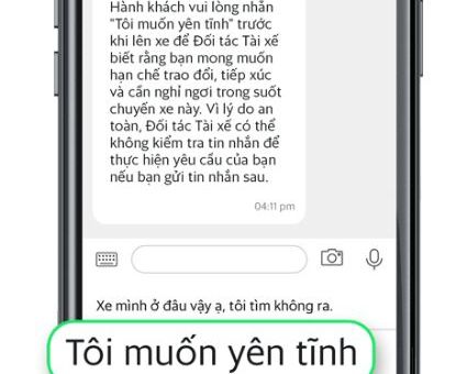 Grab thử nghiệm tính năng “Chuyến xe yên lặng” nhằm nâng cao trải nghiệm cho người dùng