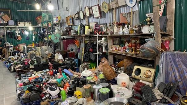 Lần đầu đi chợ đồ cũ Vạn Phúc: lạc vào thiên đường đồ gia dụng 