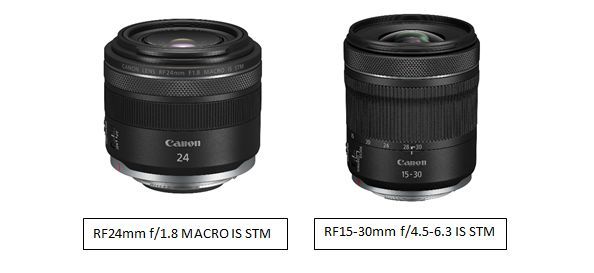 Canon củng cố dòng RF với hai ống kính đa dụng