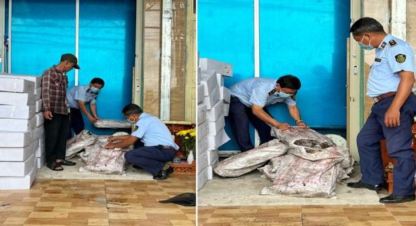Đồng Tháp: Phát hiện 400 kg thực phẩm đông lạnh không rõ nguồn gốc, xuất xứ