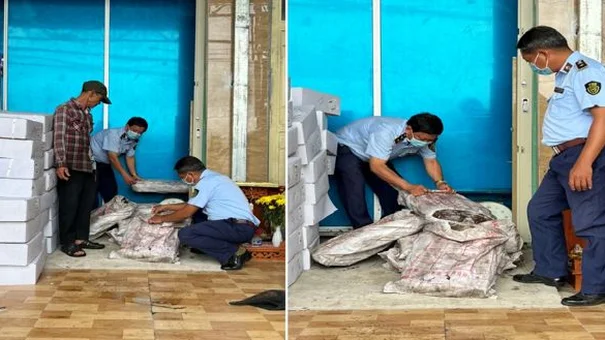 Đồng Tháp: Phát hiện 400 kg thực phẩm đông lạnh không rõ nguồn gốc, xuất xứ