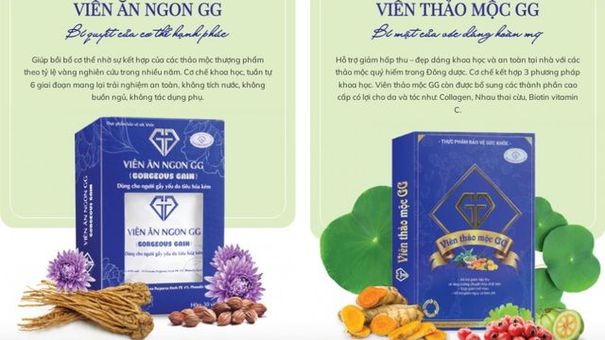 “Viên ăn ngon GG” và “ viên thảo mộc GG” quảng cáo sai sự thật