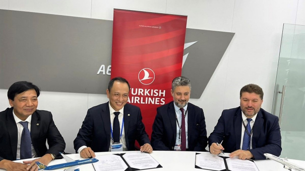 Vietnam Airlines và Turkish Airlines hợp tác vận tải hàng không giữa Việt Nam và Thổ Nhĩ Kỳ
