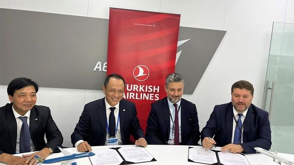 Vietnam Airlines và Turkish Airlines hợp tác vận tải hàng không giữa Việt Nam và Thổ Nhĩ Kỳ