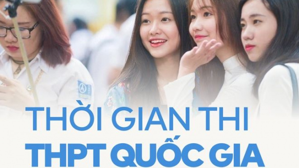 Lịch thi tốt nghiệp THPT 2022 chính thức