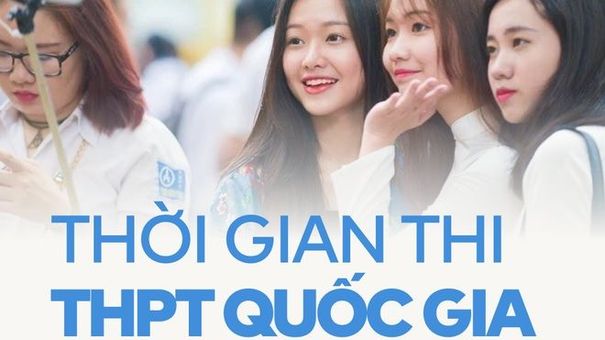 Lịch thi tốt nghiệp THPT 2022 chính thức