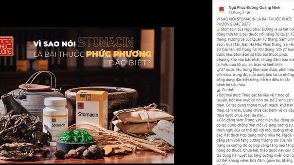 Ngũ Phúc Đường 'hô biến' nhiều sản phẩm thành thuốc?