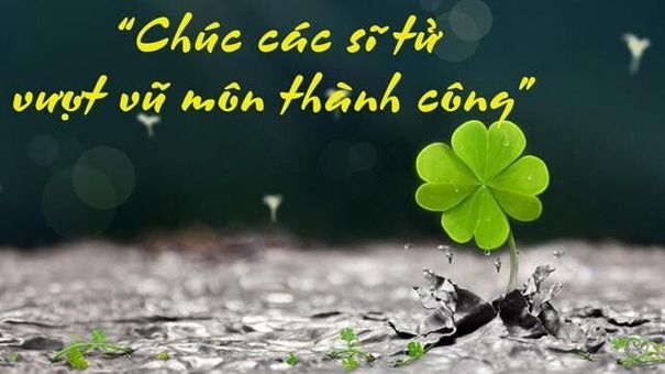 Lời chúc thi tốt nghiệp THPT hay và ý nghĩa dành cho 2K4