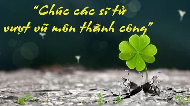 Lời chúc thi tốt nghiệp THPT hay và ý nghĩa dành cho 2K4
